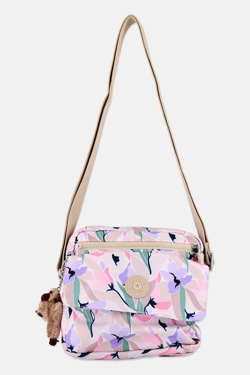 kipling Women Allover Print Zia Cross Body Bag, Multicolor - Image 1